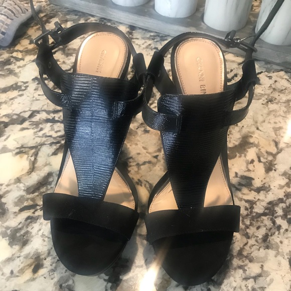 Gianni Bini Platform Sandals Size 10 - Picture 1 of 6